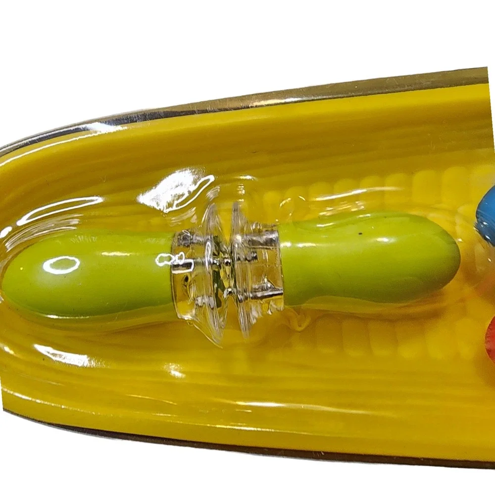 Gourmet Club‎ Corn Set 3 Corn Holders & 3 Serving Trays